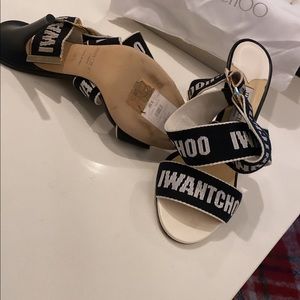 Jimmy Choo heels size 38 1/2 with box and dust bag